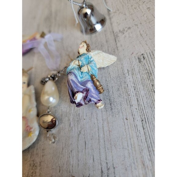 Variety angel cherub bell heart kitten ornament Xmas - Picture 3 of 8